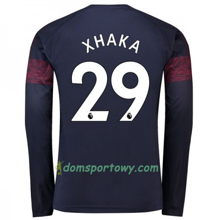 Koszulka Arsenal Xhaka 29 Wyjazdowe Koszulki Piłkarskie 2018-2019 Długi Rękaw